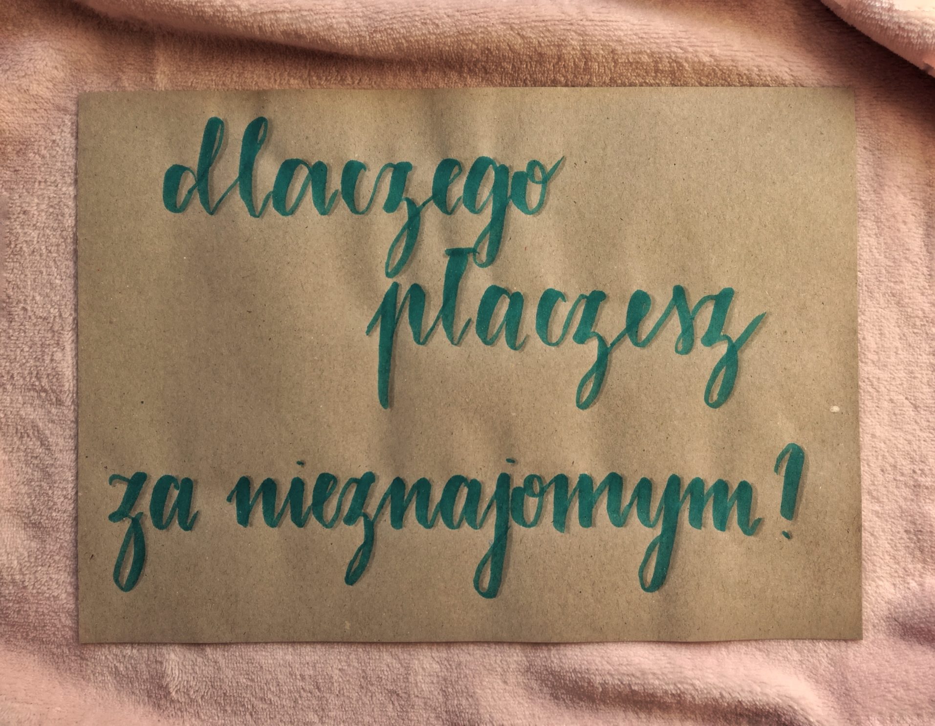 Dlaczego płaczesz za nieznajomym?!